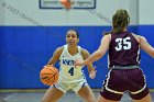 WBBall vs Springfield  Wheaton College Women's Basketball vs Springfield College. - Photo By: KEITH NORDSTROM : Wheaton, basketball